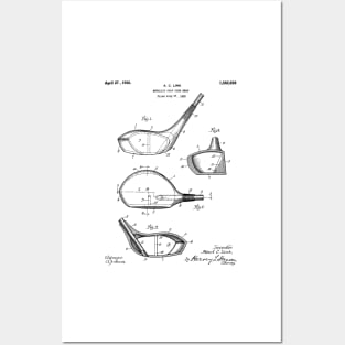 Golf Ball Patent - Golfer Art - Antique Posters and Art